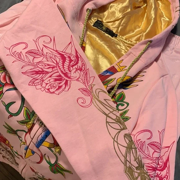 Christian Audigier Los Angeles Extreme Rare Pink Vest - Picture 6 of 6